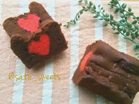 ハートのパウンドケーキ❤︎