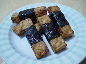 お手軽☆テンペの磯辺揚げ