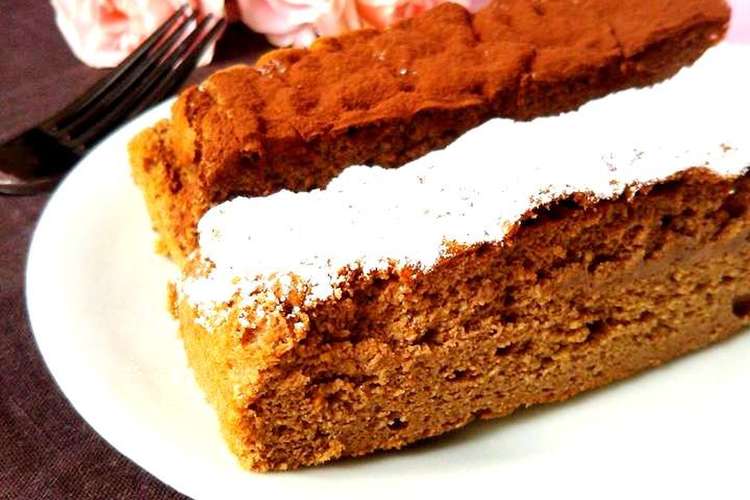 板チョコ使い切り 濃厚酒粕チョコケーキ レシピ 作り方 By 発酵家族 クックパッド