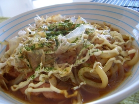 さっぱり焼きうどん
