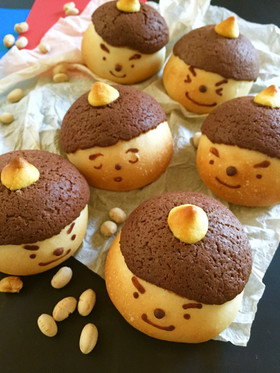 節分オニちゃんメロンパン★鈴カス入り