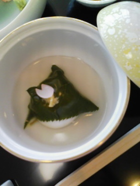 ゆり根饅頭桜蒸し