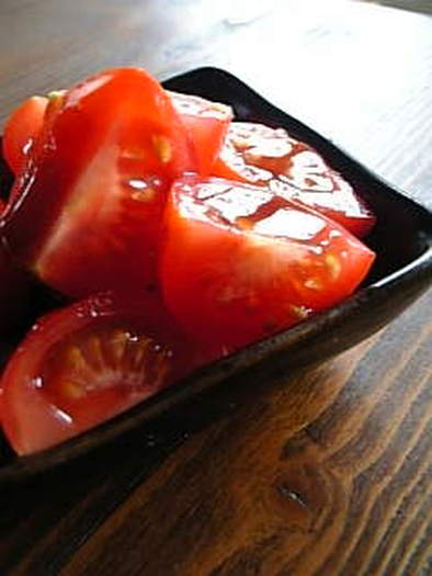 ♣我が家流トマトの食べ方の写真