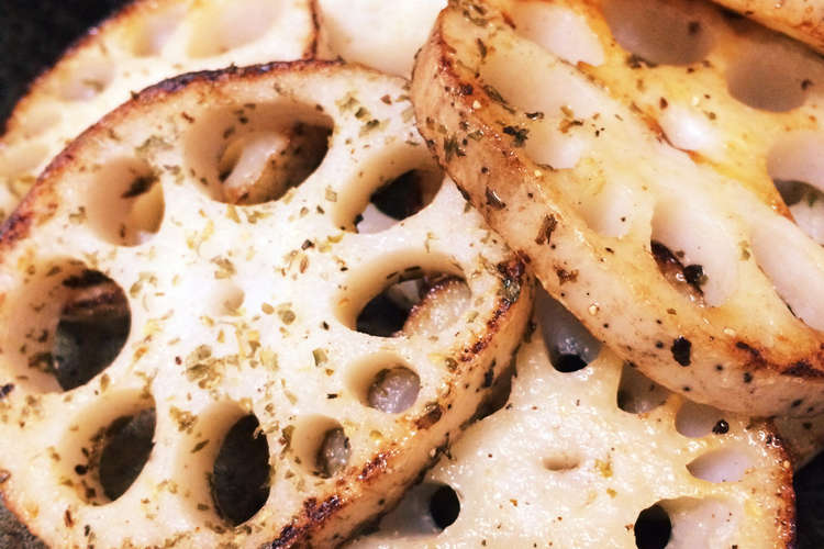 簡単焼きレンコン レシピ 作り方 By Hal 0022 クックパッド 簡単おいしいみんなのレシピが361万品