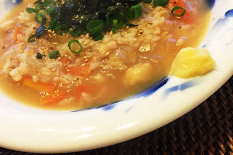 残り物の煮魚で激ウマ生姜雑炊 朝食にも レシピ 作り方 By 管理栄養士のレシピ クックパッド 簡単おいしいみんなのレシピが360万品