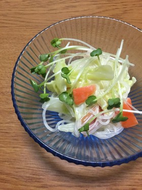 春雨マヨネーズサラダ