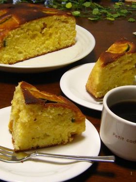 超簡単、もっちり、ケーキ♪