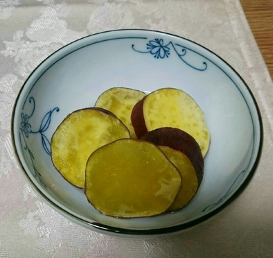 レンジで簡単☆さつまいものレモン煮の写真