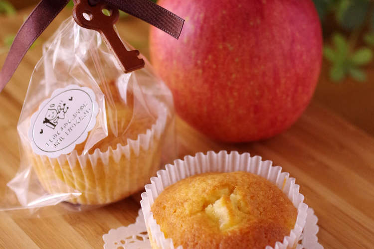 薄力粉で簡単 りんごのカップケーキ レシピ 作り方 By めろんぱんママ クックパッド