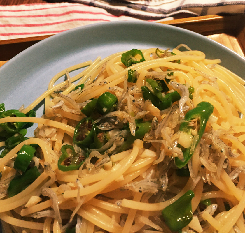 青唐辛子とししとうのじゃこパスタ by アピウサコ 【クックパッド】 簡単おいしいみんなのレシピが357万品