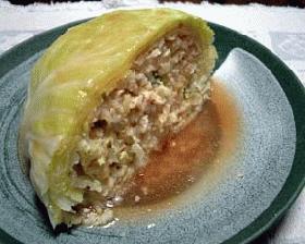 おっきいロールキャベツ