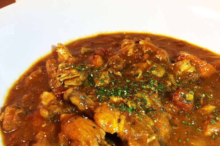 マイルド スパイシーチキンカレー 圧力鍋 レシピ 作り方 By リエぴ クックパッド 簡単おいしいみんなのレシピが356万品