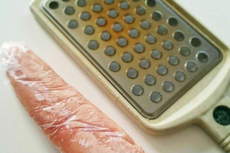 使う分だけすりおろす 鶏ささみ 離乳食 レシピ 作り方 By Saya 10 クックパッド 簡単おいしいみんなのレシピが355万品