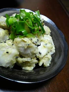 ♬里芋のからし甘味噌和えるだけ