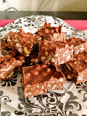 ピーナッツバターdeチョコクランチ。