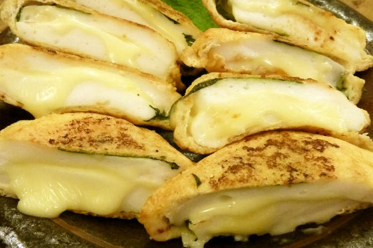 簡単おつまみ はんぺんチーズの油揚げ包み レシピ 作り方 By Kouayaa クックパッド 簡単おいしいみんなのレシピが352万品