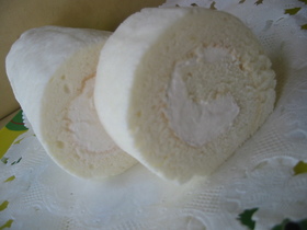 白いくるくる♪純白ロール