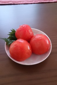 簡単☆トマトの湯剥き