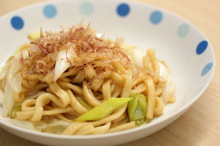 冷凍うどんの簡単ねぎ焼きうどん レシピ 作り方 By ベフロティ西川剛史 クックパッド 簡単おいしいみんなのレシピが352万品