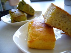 ふんわり、しっとりバナナケーキ。