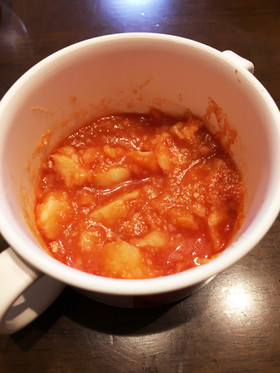 簡単♪離乳食中期〜 じゃがいものトマト煮