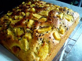 さつま芋ときなこのケーキ