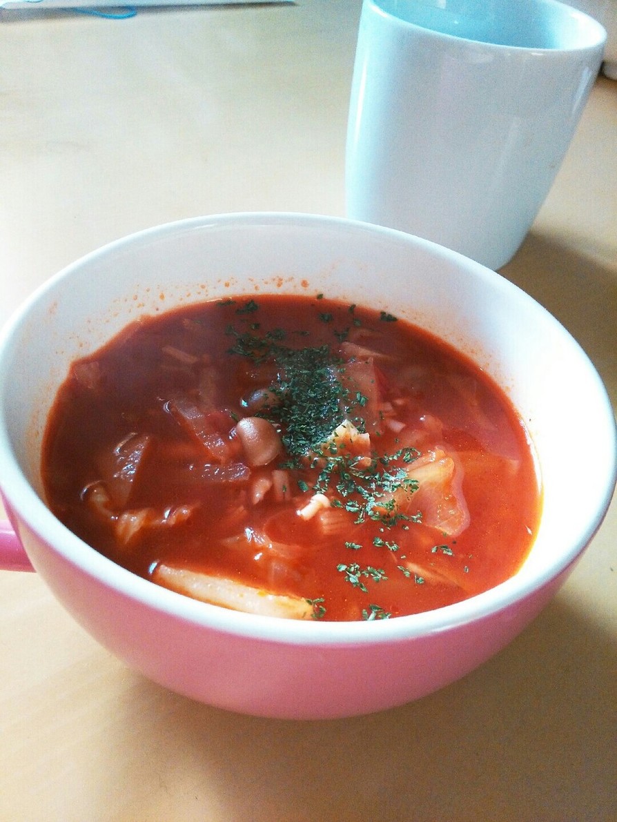 簡単！美味しいトマトスープ♪　の画像