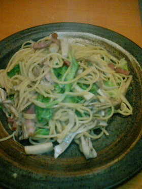 味噌クリーム・柚子胡椒風味パスタ