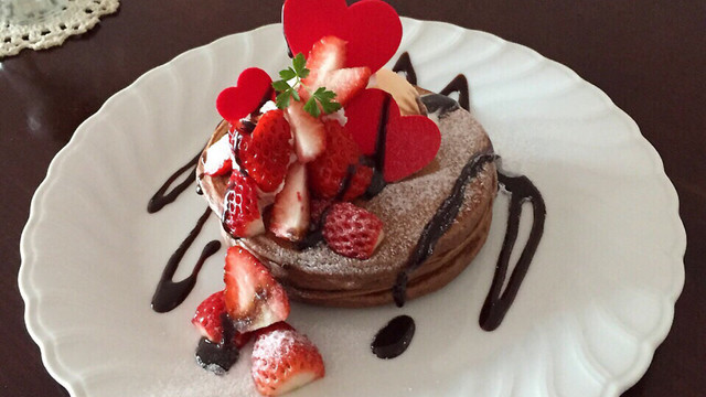 簡単 ふわふわ チョコレートパンケーキ レシピ 作り方 By Noripetit クックパッド 簡単おいしいみんなのレシピが350万品