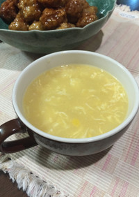 中華風o(^_^)oコーン卵スープ
