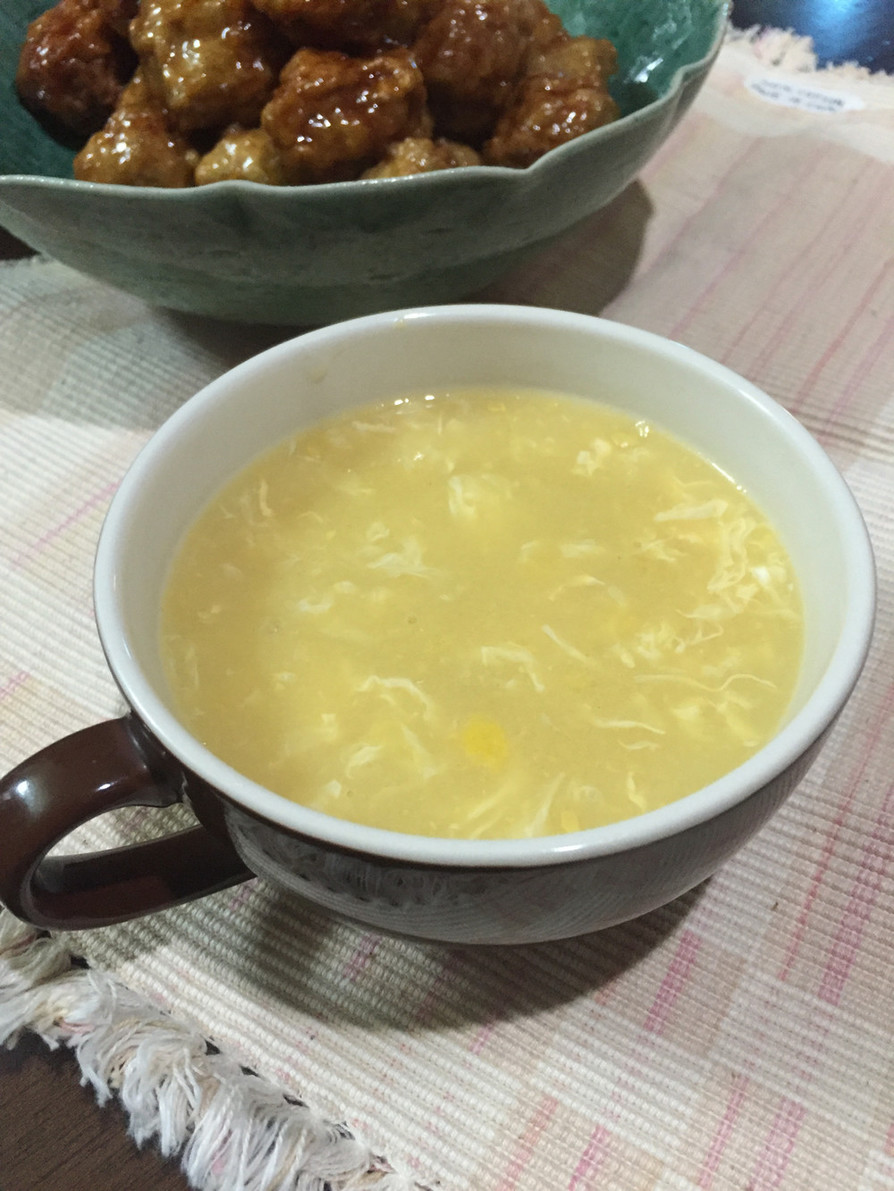 中華風o(^_^)oコーン卵スープの画像