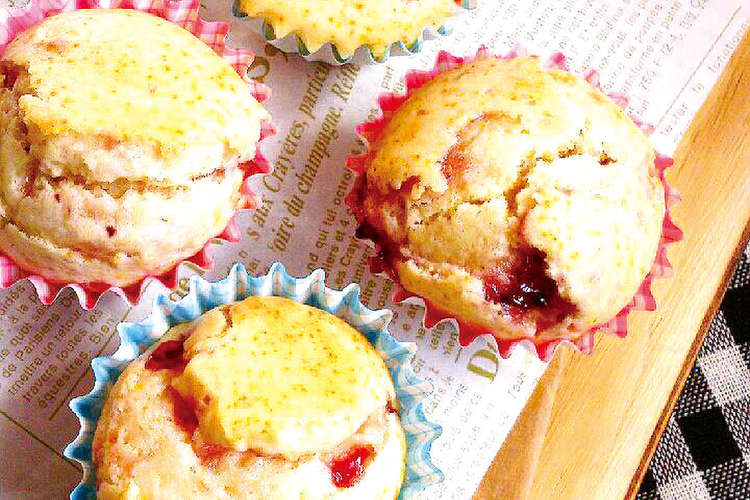 ホケミで簡単 卵不使用 ジャムマフィン レシピ 作り方 By ゆぅゅぅ クックパッド 簡単おいしいみんなのレシピが354万品