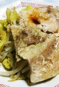 豚肉とキャベツの蒸し野菜