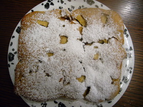 クッキー?ケーキ?シナモンカフェりんご