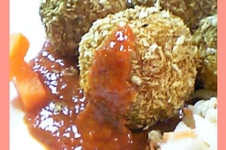 簡単 ライスコロッケ 油不使用 レシピ 作り方 By Tomo Mu クックパッド 簡単おいしいみんなのレシピが366万品