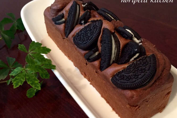 簡単 ザクザク オレオチョコパウンド レシピ 作り方 By Noripetit クックパッド 簡単おいしいみんなのレシピが359万品