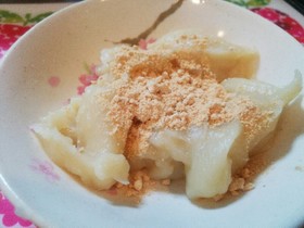 *レンジで1分半!もちぷる豆乳餅*