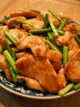 鶏のスタミナ照り焼き