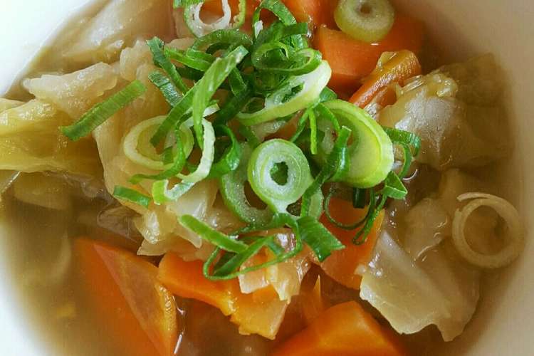 炊飯器で簡単 キャベツスープ レシピ 作り方 By お腹ペコ太 クックパッド