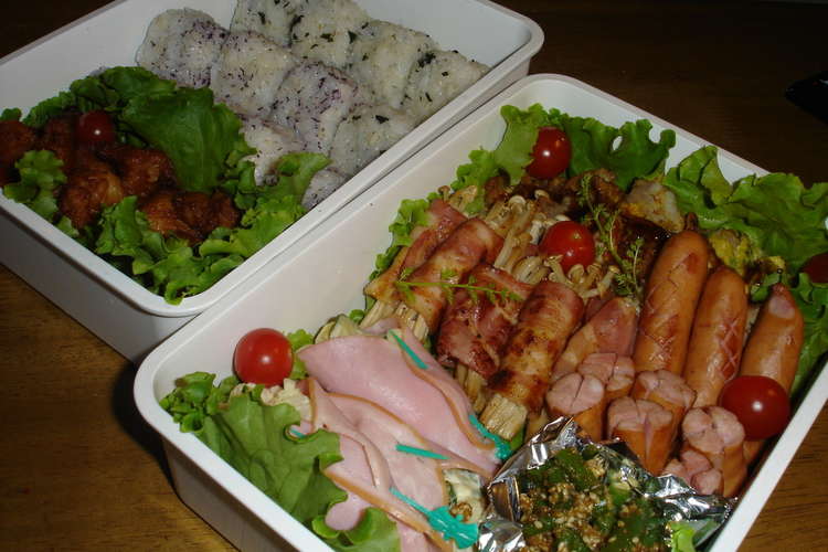 春の行楽 ピクニック お弁当 レシピ 作り方 By Alice クックパッド 簡単おいしいみんなのレシピが350万品