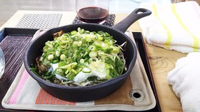 牡蠣の山芋とろろ焼き蒸し