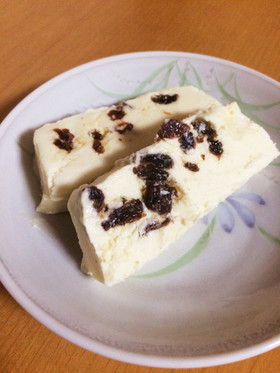 バレンタイン ホワイトチョコのカッサータ