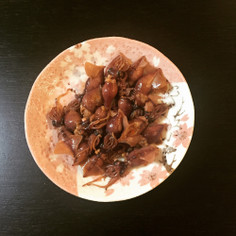 ホタルイカのバター醤油炒め