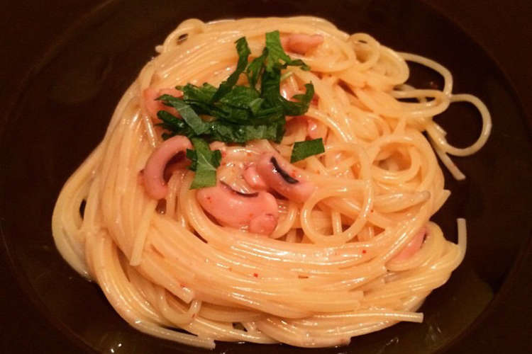 超簡単 塩辛のクリームパスタ レシピ 作り方 By 学生主夫 クックパッド 簡単おいしいみんなのレシピが352万品