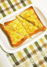 アップルパイになりたいトースト