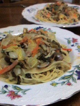 高菜パスタ