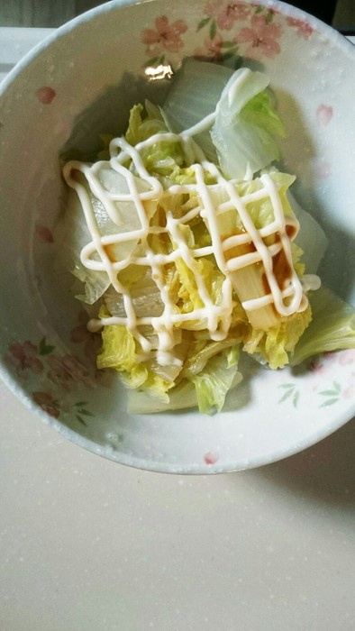簡単！白菜と醤油マヨ合え☆の写真