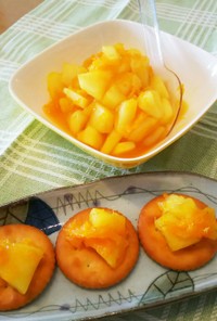 リンゴと柑橘のジンジャージャム
