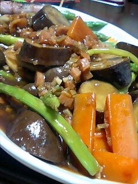 残り野菜で☆簡単麻婆野菜
