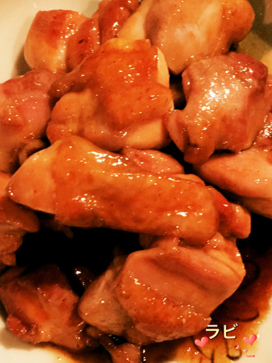 簡単☆柔らかい☆鶏モモ肉の照り焼きの写真